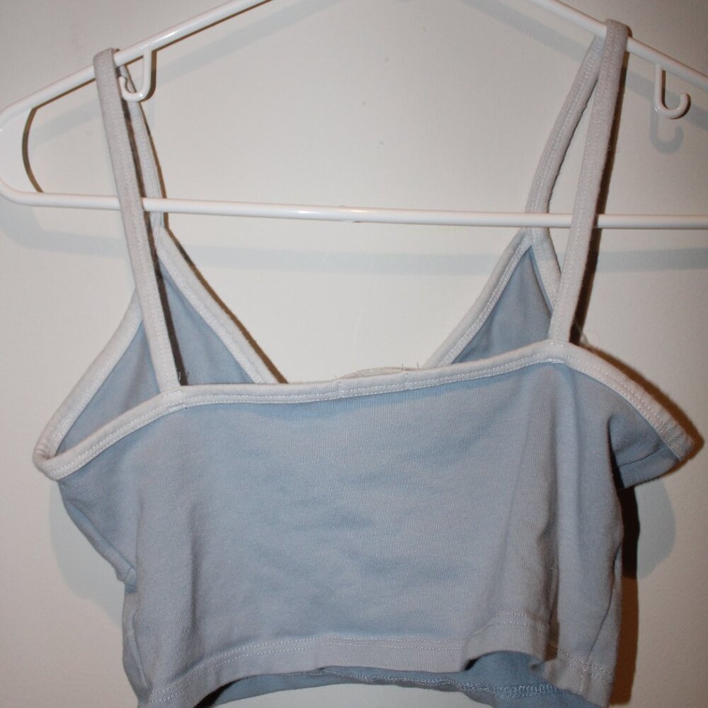 Light Blue Cropped Tank - Picture 3 of 3